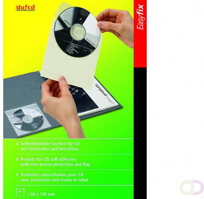 CD DVD pockets 130Ã130 mm